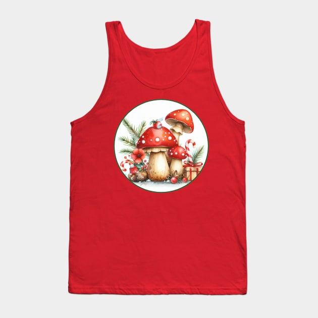 Christmas Fungus Tank Top by CAutumnTrapp